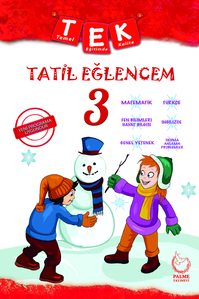 3. Sınıf Tatil Eğlencem Seti kapak görseli